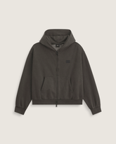 Premium Zip Hoodie in Faded Black | Vans near me