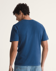 Premium Shrunken T-Shirt in Deep Indigo Blue | Vans near me