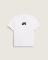 Stretch Logo T-Shirt in White / Black | Vans sale
