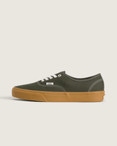 Authentic Shoe in Gum Obsidian Fern Green | Vans discount