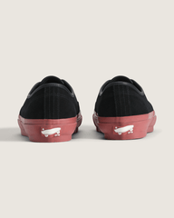 OTW Authentic 44 Siped Vibram in Black / Ochre Red | Vans outlet