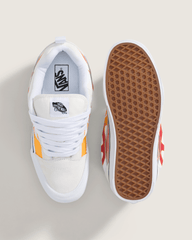 Knu Skool Shoe in Flame Red / Orange / Yellow | Vans outlet