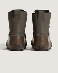 Blake Paul Standard Mid Waterproof Boot in Demitasse Brown / Green | Vans discount