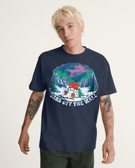 Northern Lights T-Shirt in Navy Blue | Vans discount