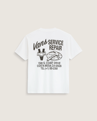 Service Repair T-Shirt in White | Vans near me