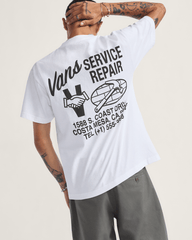 Service Repair T-Shirt in White | Vans near me