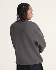 Vans 66 Crew Sweatshirt in Asphalt Grey | Vans online