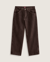 Skate Check-5 Loose Denim Pants in After Dark Brown | Vans on sale