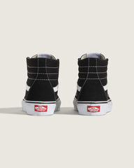 Big Kids Sk8-Hi Shoe in Black / White | Vans outlet