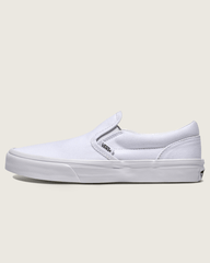 Big Kids Classic Slip-On Shoe in True White | Vans online