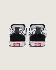 Big Kids Knu Skool Checkerboard Shoe in Checkerboard Black / True White | Vans discount