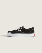 Kids Authentic Black/True White Shoes | Vans online
