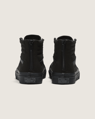 Little Kids Sk8-Hi Zip Checkerboard Shoe in Checkerboard Black / Black | Vans outlet