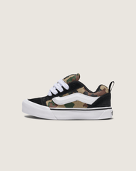 Little Kids Knu Skool Shoe in Camo Jungle Green | Vans sale