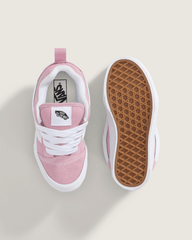 Little Kids Knu Skool Shoe in Dawn Pink / True White | Vans discount