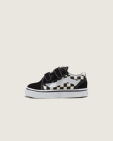 Toddler Old Skool V Checkerboard Shoe in Checkerboard Black / White | Vans near me