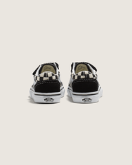 Toddler Old Skool V Checkerboard Shoe in Checkerboard Black / White | Vans near me