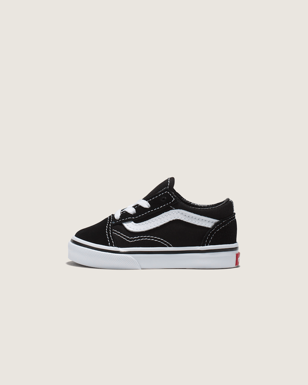 Toddler Old Skool Shoe in Black / True White | Vans sale