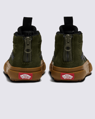 Toddler Sk8-Hi Zip Gum Shoe in Grape Leaf Green / Gum | Vans discount