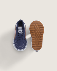Toddler Sk8-Hi Zip Water Resistant Shoe in Vintage Gothic Grape Purple | Vans online