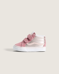 Toddler Sk8-Mid Reissue V Shoe in Metallic Pop Pink | Vans online