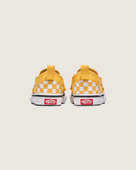 Toddler Classic Slip-On V Checkerboard Shoe in Banana Cream Yellow / White | Vans discount