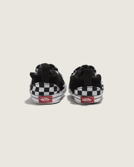Infant Slip-On V Crib Checkerboard Shoe in Checkerboard Black / True White | Vans on sale