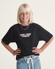 Kids Chrome Heart T-Shirt in Black | Vans near me