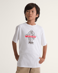 Kids Big Push T-Shirt in White | Vans sale
