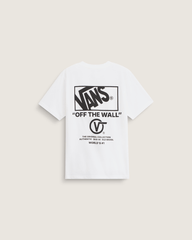 Kids Stacked Hi T-Shirt in White | Vans discount