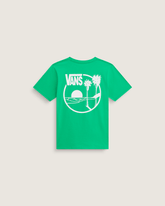 Kids Sano T-Shirt in Vivid Verdant Green | Vans outlet
