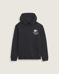 Kids Stacked Hi Pullover Hoodie in Black / White | Vans online