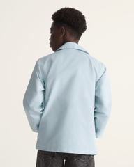 Kids Torrey Coaches Jacket in Dawn Mist Blue | Vans discount