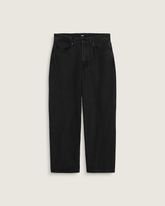 Kids Check-5 Loose Denim Pants in Stonewash Black | Vans near me