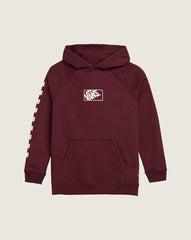 Kids Stacked Box Sweatshirt in Port Royale Red | Vans discount