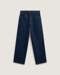 Kids Check-5 Loose Denim Pants in Midnight Blue | Vans online