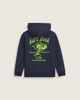 Kids Hot and Fresh Full Zip Sweatshirt in Parisian Night Blue | Vans on sale
