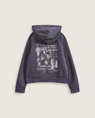 Kids Greatest Hits Zip Hoodie in Asphalt Grey | Vans discount