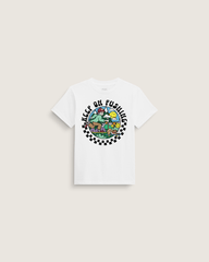 Little Kids Keep on Pushing T-Shirt in White | Vans online