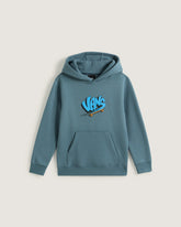Little Kids Vans Sk8 Pullover Hoodie in Stormy Weather Black | Vans near me