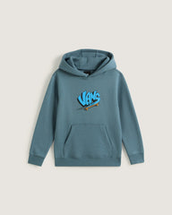 Little Kids Vans Sk8 Pullover Hoodie in Stormy Weather Black | Vans near me