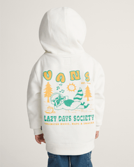 Little Kids Lazy Daze Pullover Sweatshirt in Marshmallow White | Vans discount