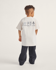 Little Kids Sk8 Posse T-Shirt in Taupe Mist Grey | Vans on sale