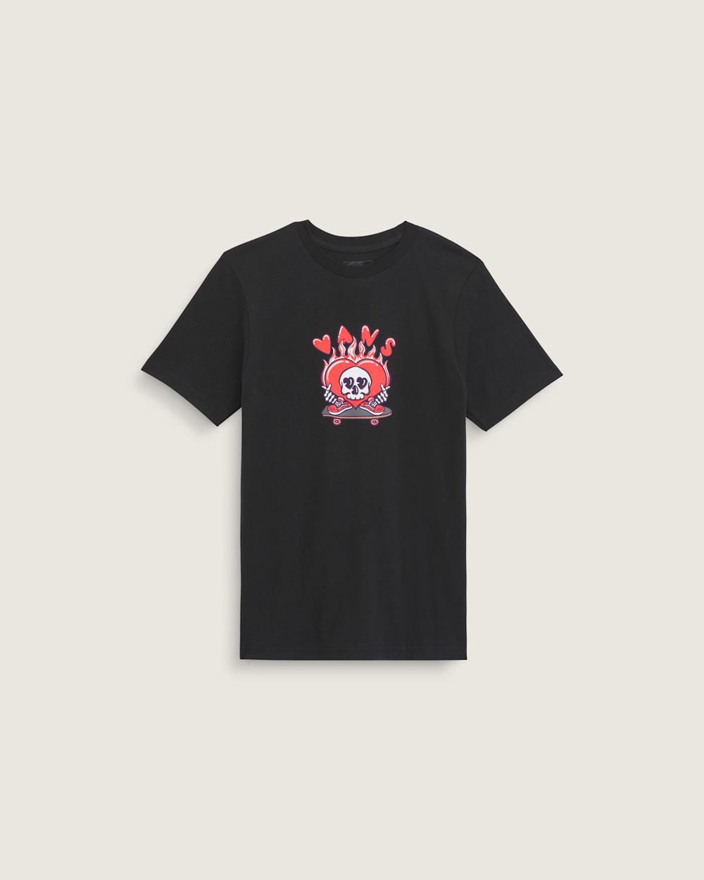 Kids Wheely Love Vans T-Shirt in Black | Vans sale