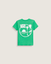 Little Kids Sano T-Shirt in Vivid Verdant Green | Vans online