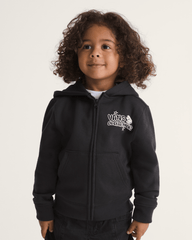 Little Kids Vans Entertainment Zip Hoodie in Black | Vans sale