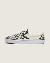 Classic Slip-On Checkerboard Shoe in Black / White | Vans near me
