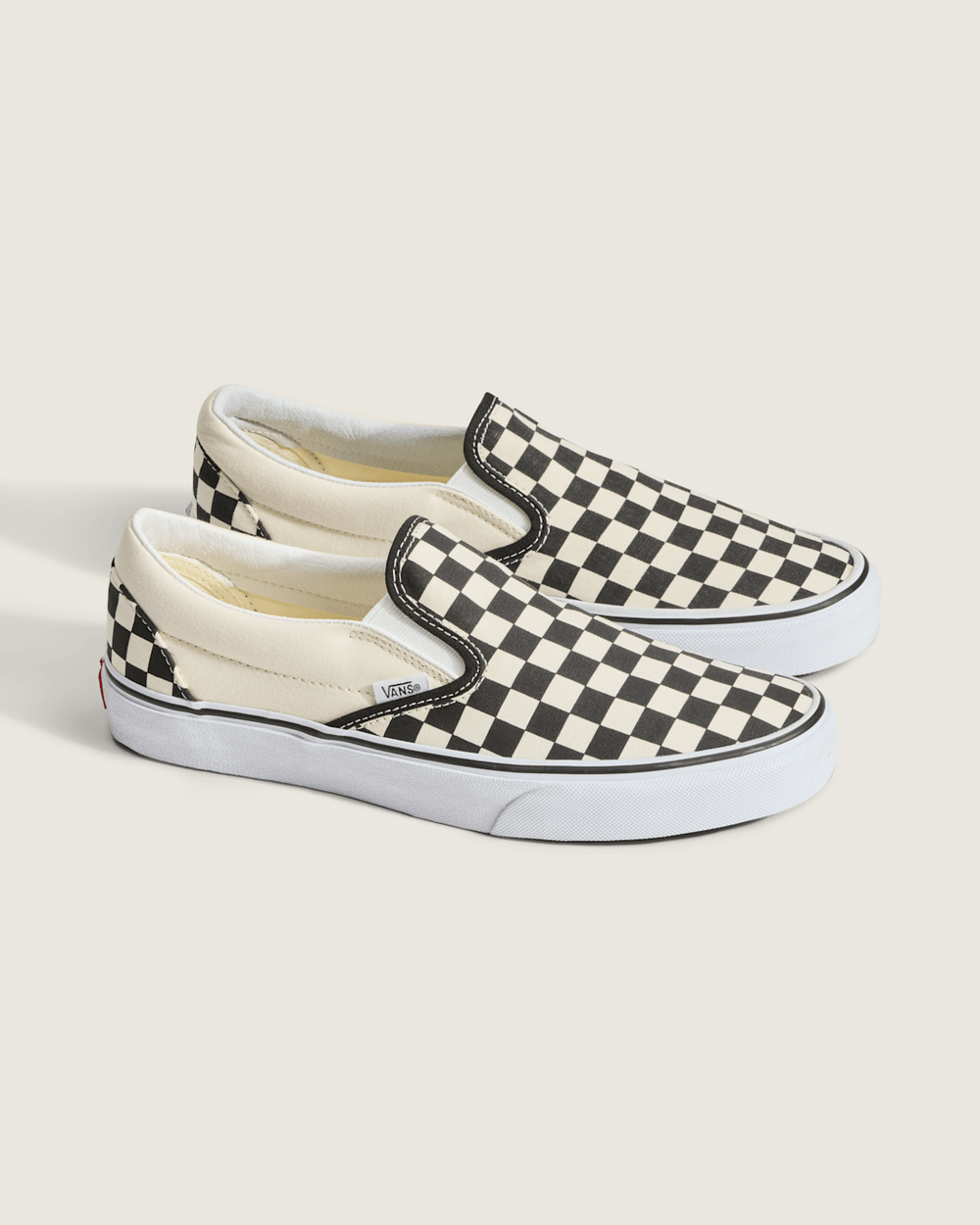 Classic Checkerboard Slip-On Black/White Shoe | Vans online