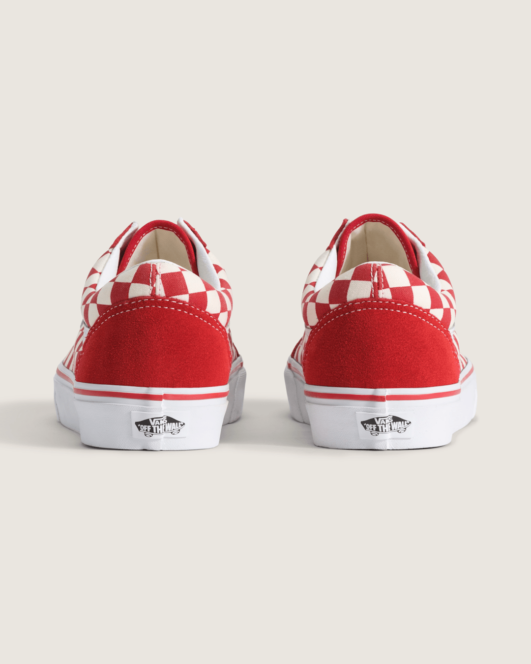Old Skool Checkerboard Shoe in Checkerboard Racing Red / White | Vans on sale