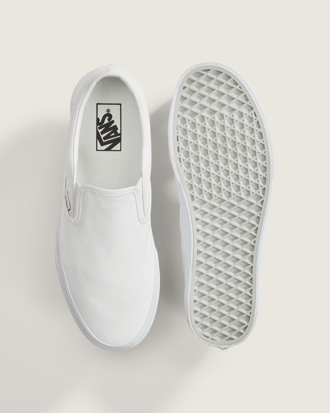 Classic Slip-On True White Classics Shoe | Vans discount